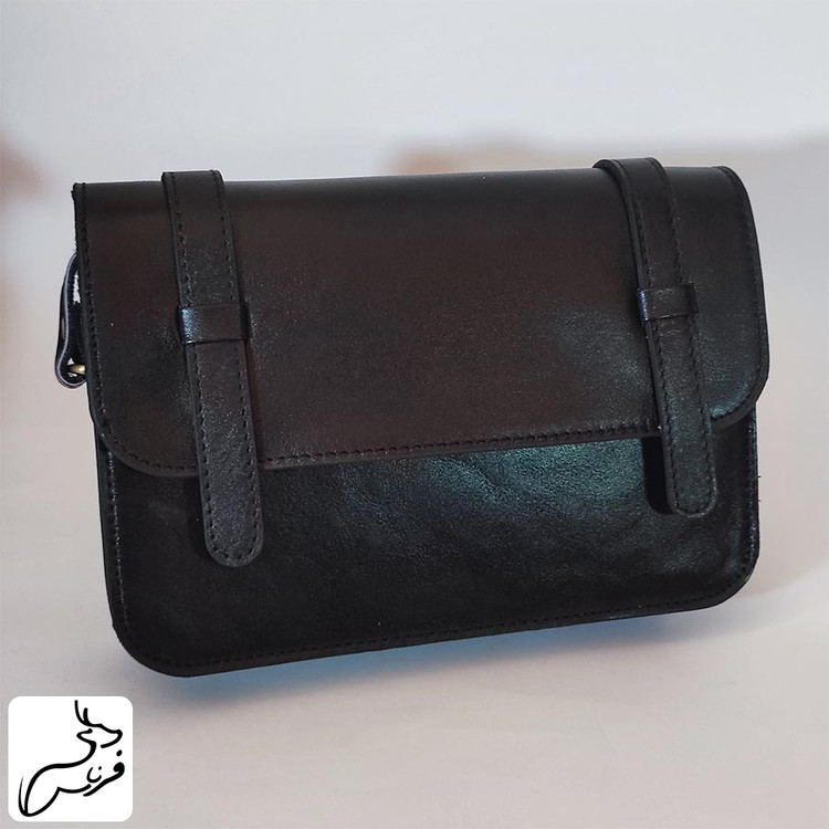 کیف دوشی چرم زنانه کد 101