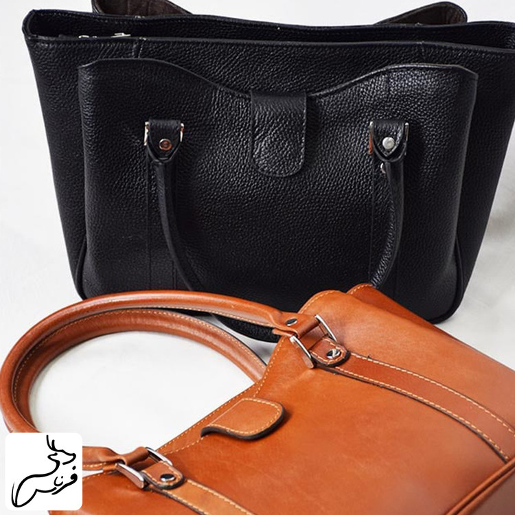 کیف دستی چرم زنانه کد 102