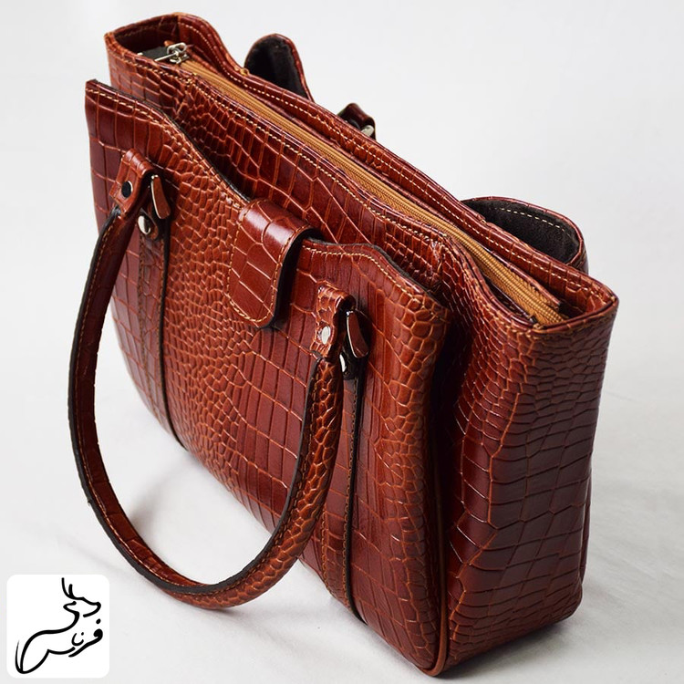 کیف دستی چرم زنانه کد 102