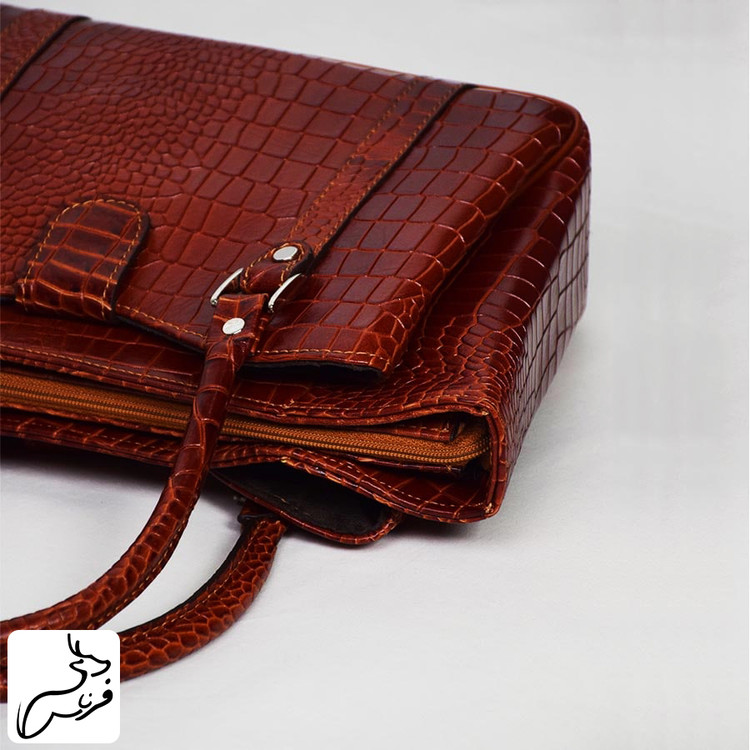 کیف دستی چرم زنانه کد 102