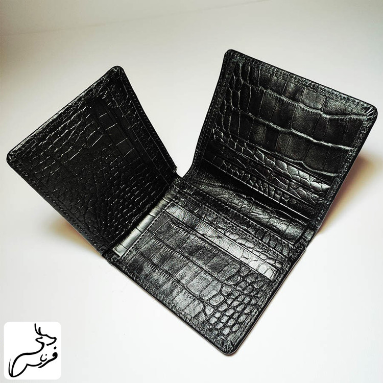 کیف پول جیبی دلاری چرم کد 120