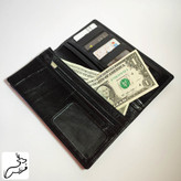 کیف پول کتی چرم کد 132