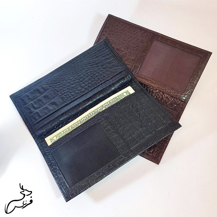 کیف پول و موبایل کتی چرم کد 138