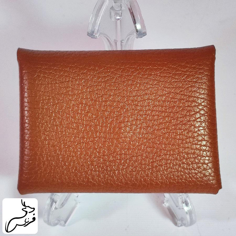 جاکارتی و جا دستمال کاغذی چرم طبیعی کد 140