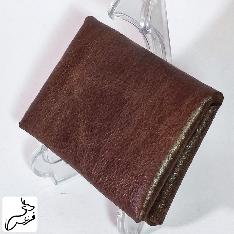 جاکارتی و جا دستمال کاغذی چرم طبیعی کد 140